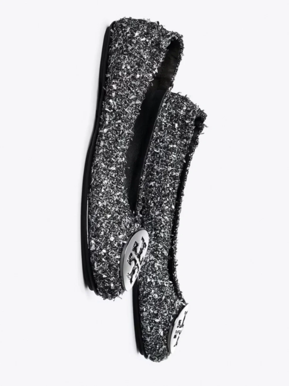 Tori Burch mini travel sandals confetti 10